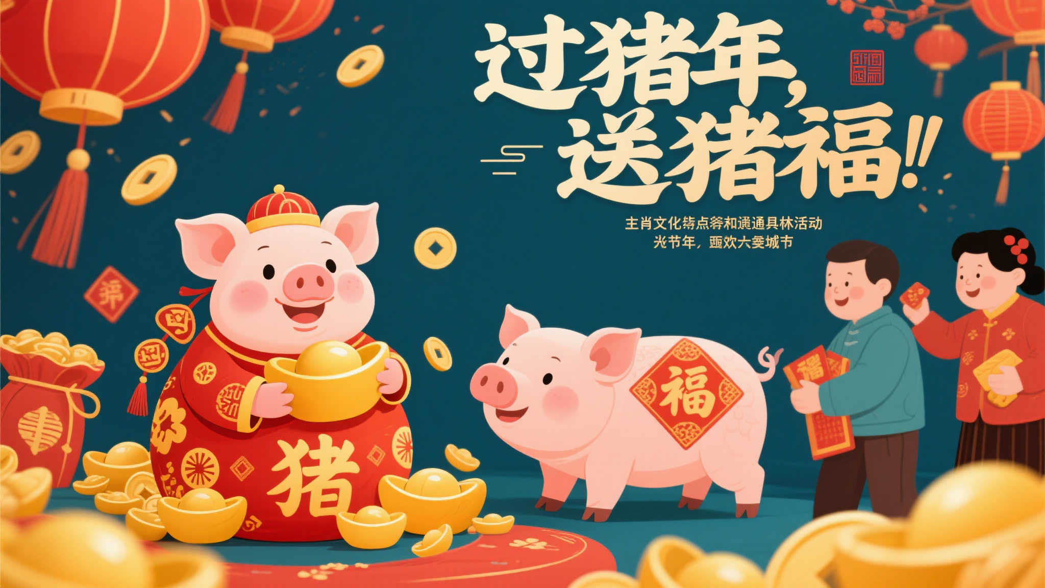 每逢新春佳节，寓意幸福吉祥的生肖文化总会